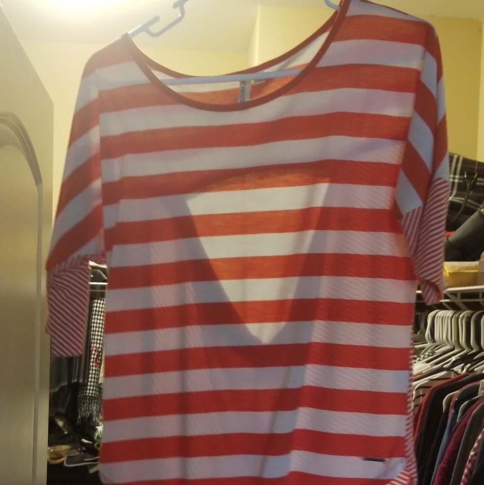 Open back tunic